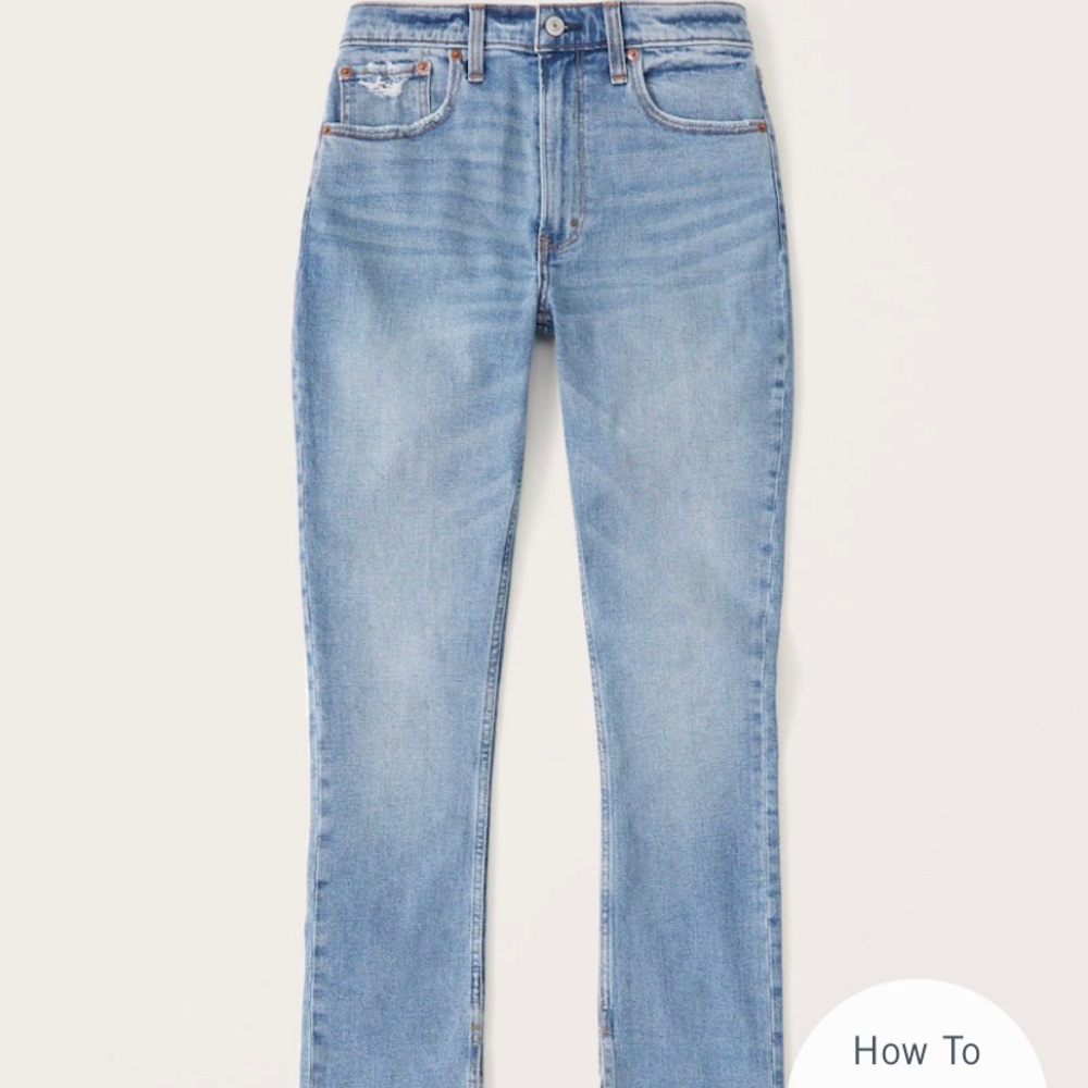 Abercrombie & Fitch Light Blue Women Jeans